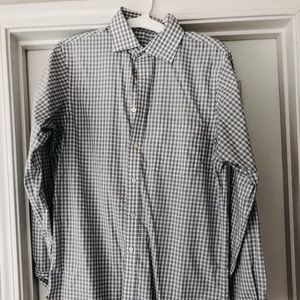 Men’s Checkered Button Up Shirt